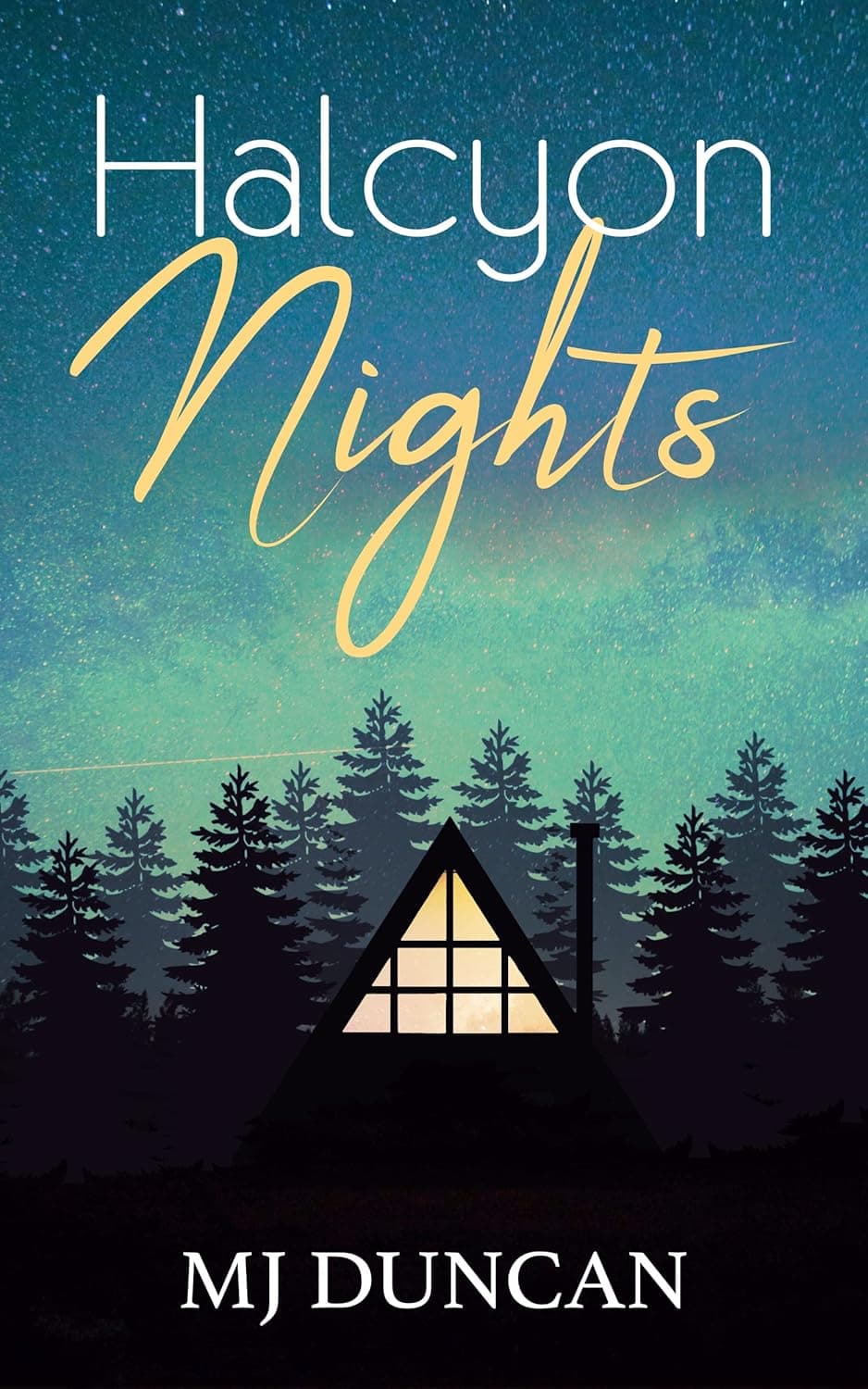 Cover of Halcyon Nights by M.J. Duncan