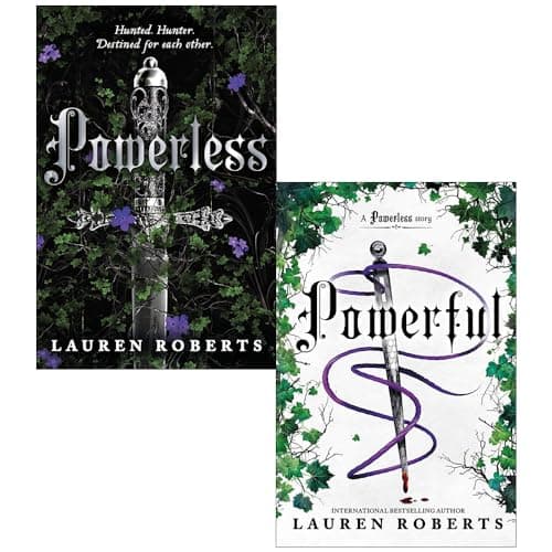 Cover of Lauren Roberts Powerless Trilogy Collection 2 Books Set
