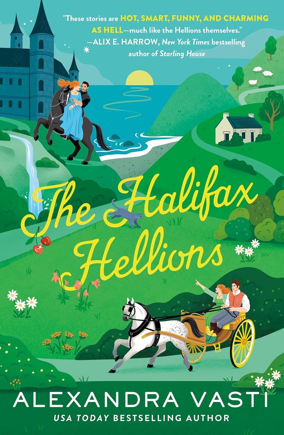 Cover of The Halifax Hellions by Alexandra Vasti
