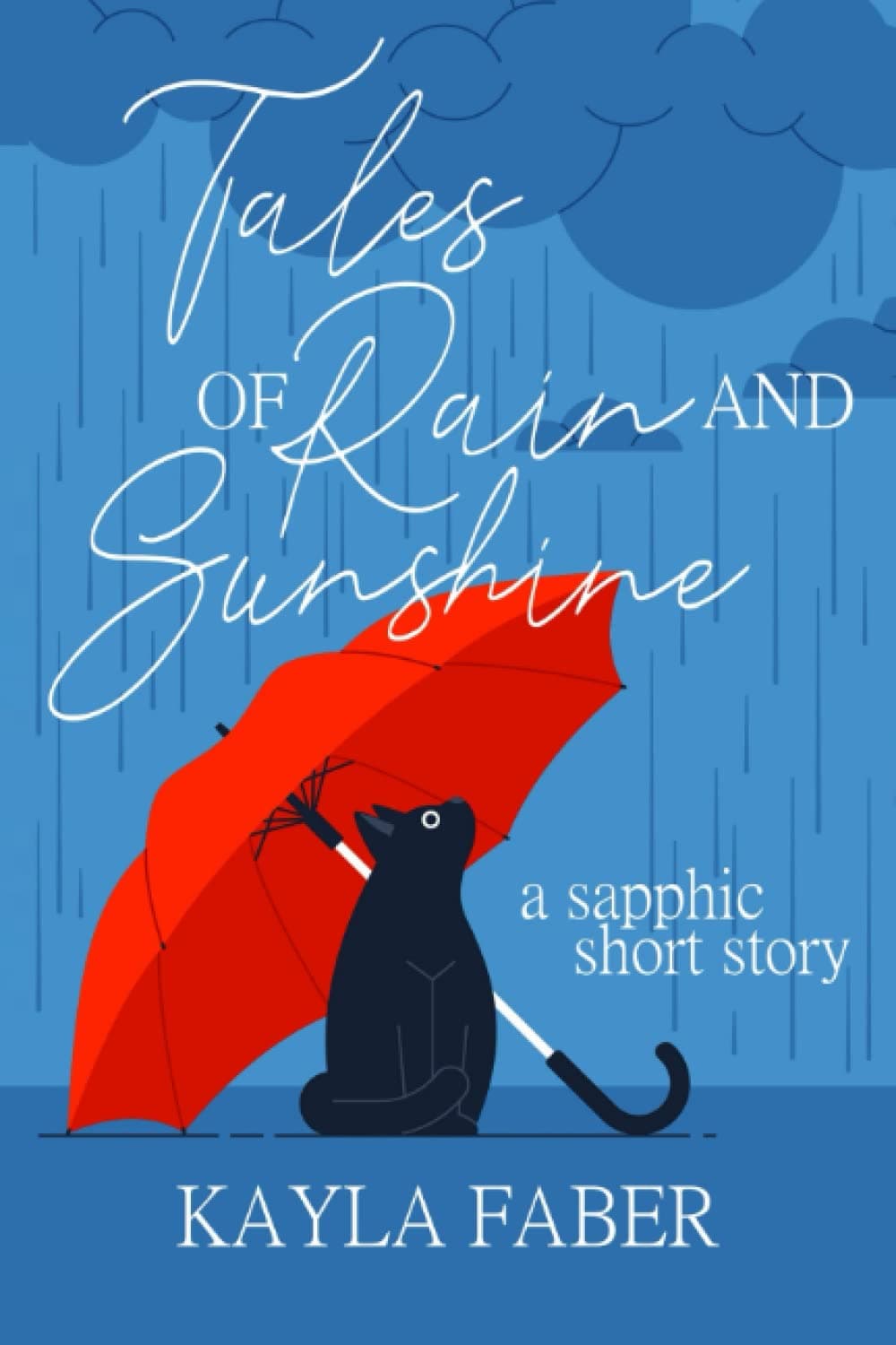 Cover of Tales of Rain and Sunshine: A Sapphic Coffee Shop Short Story by Kayla Faber