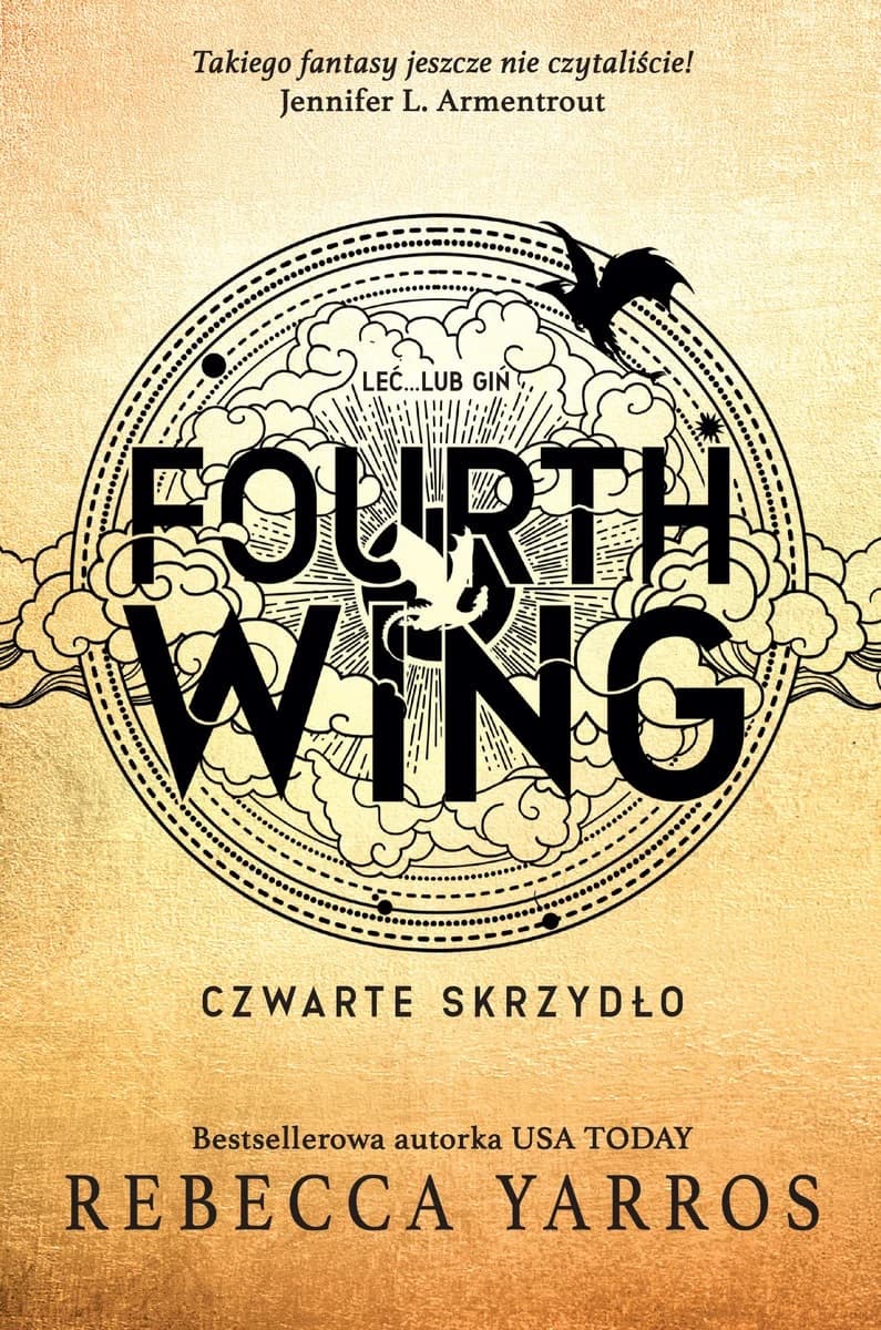 Cover of Czwarte skrzydło by Rebecca Yarros