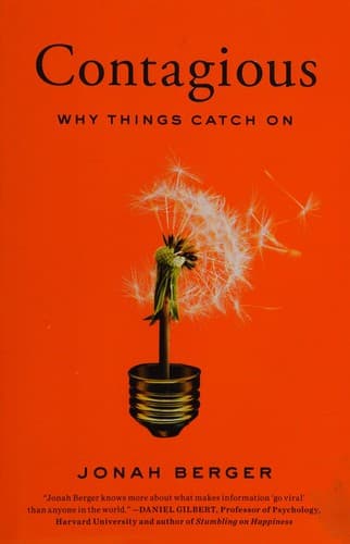 Cover of Contagious by Jonah Berger