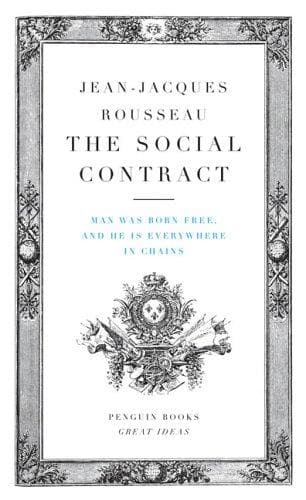 Cover of The Social Contract by Jean-Jacques Rousseau