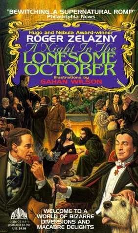 Cover of A Night in the Lonesome October by Roger Zelazny