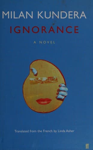 Cover of Ignorance by Milan Kundera