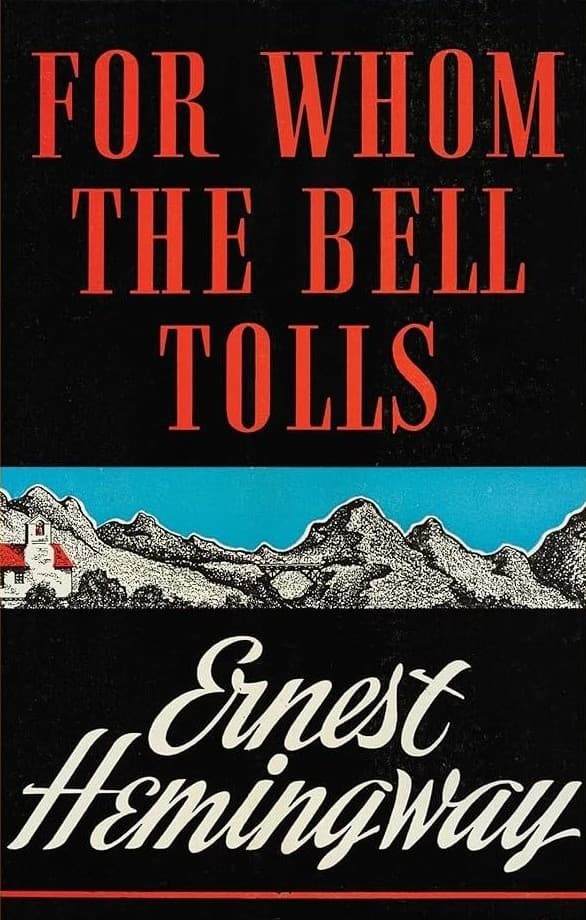 Cover of For Whom the Bell Tolls by Ernest Hemingway