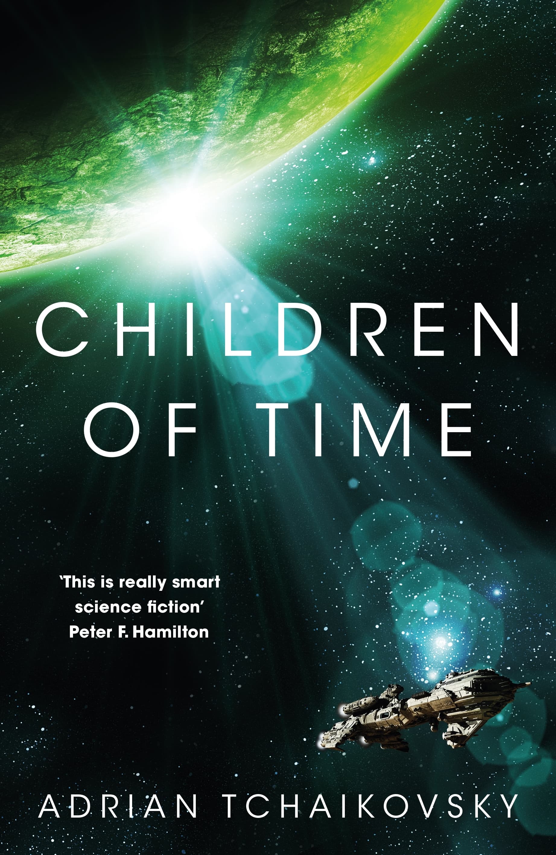 Cover of Children of Time by Adrian Tchaikovsky
