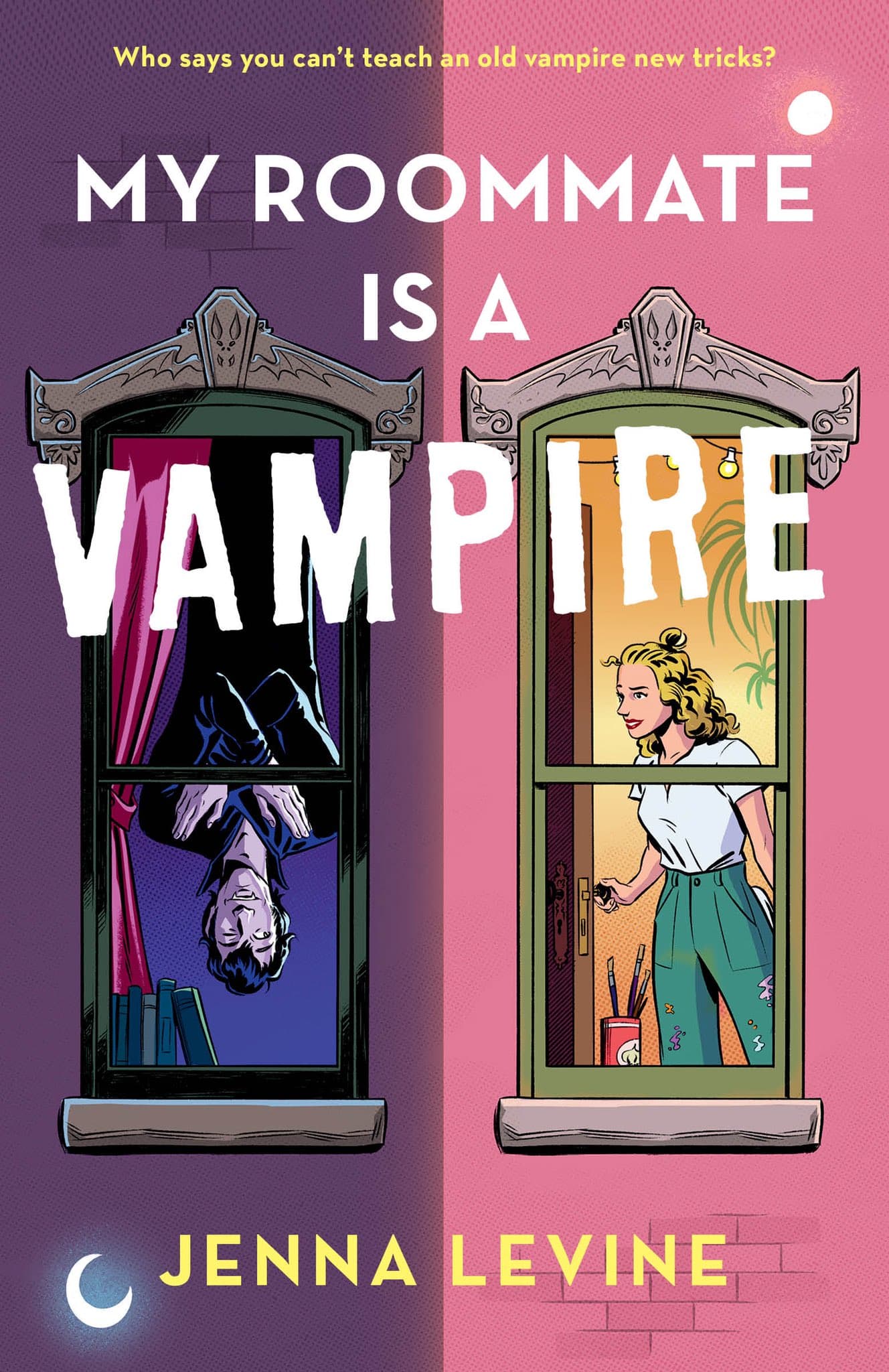 Cover of My Roommate Is a Vampire by Jenna Levine