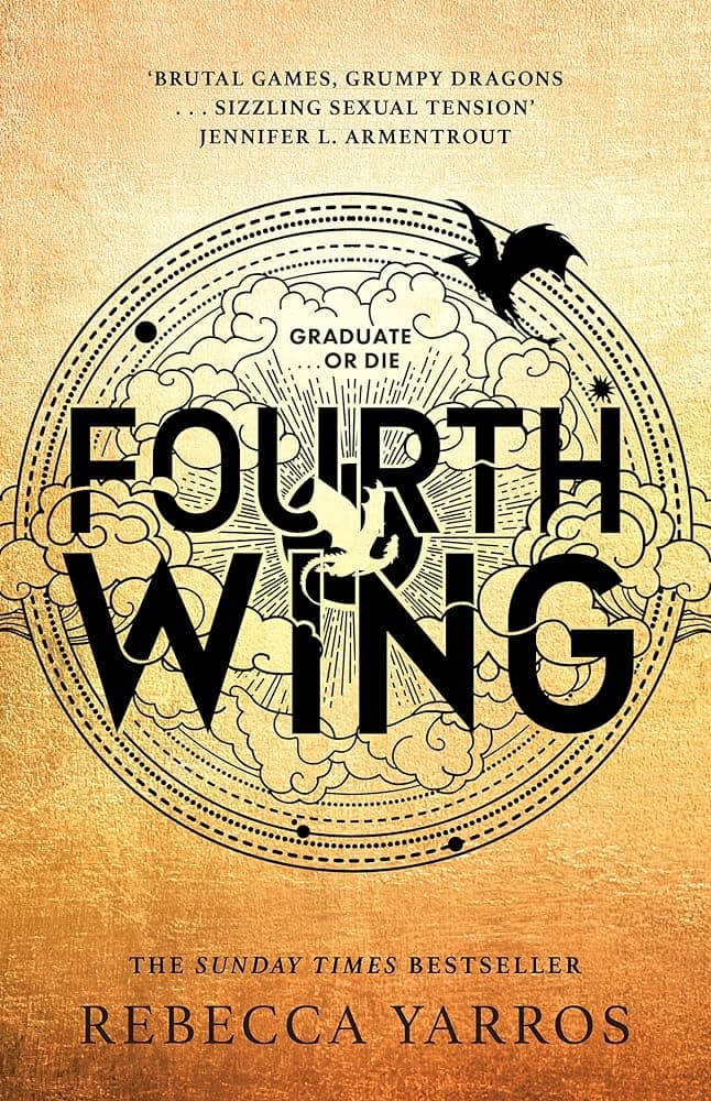 Cover of Fourth Wing by Rebecca Yarros