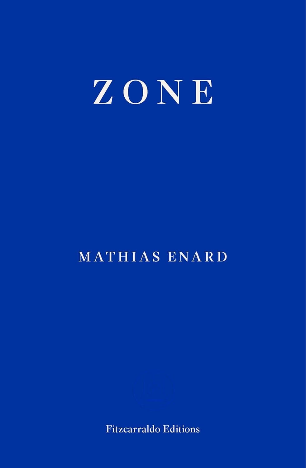 Cover of Zone by Mathias Énard