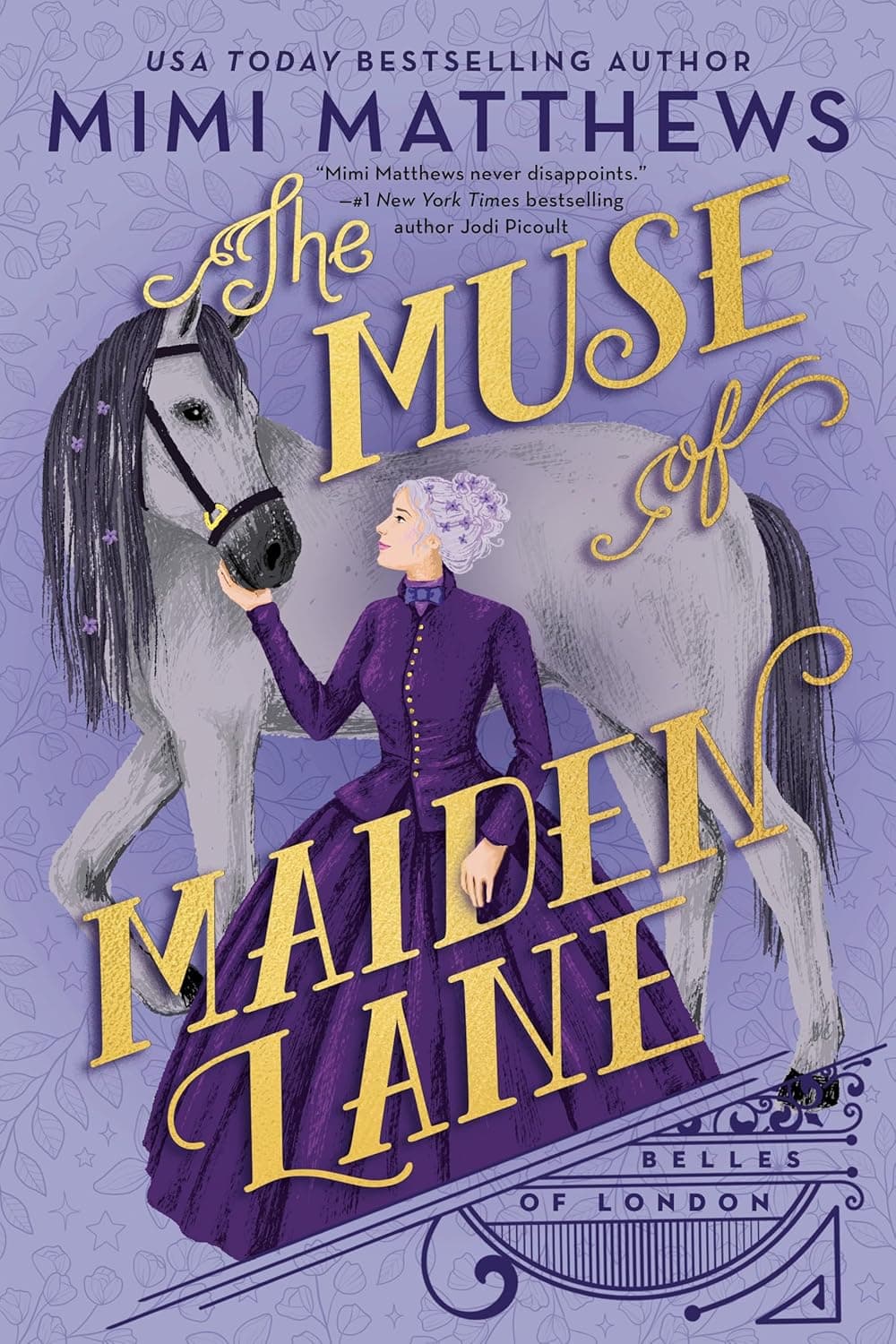 Cover of The Muse of Maiden Lane by Mimi Matthews