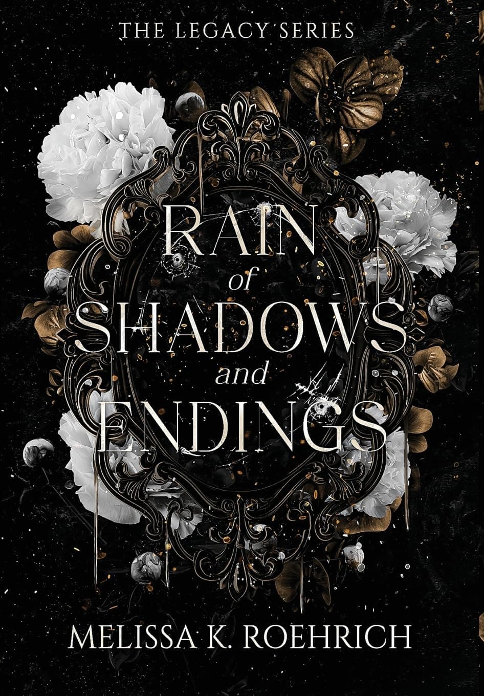 Cover of Rain of Shadows and Endings by Melissa K. Roehrich