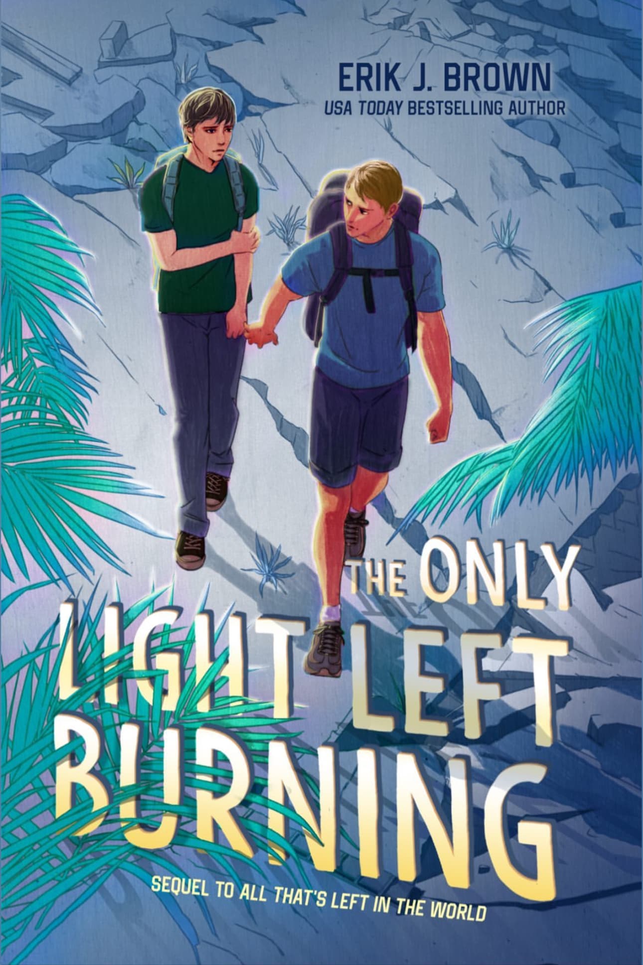 Cover of The Only Light Left Burning by Erik J. Brown