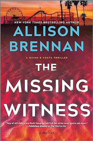 Cover of The Missing Witness by Allison Brennan