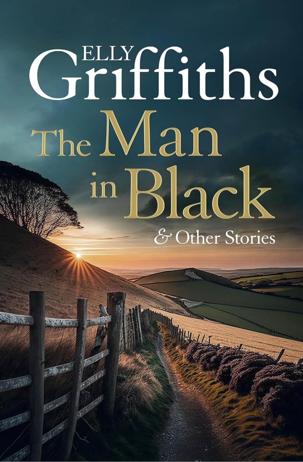 Cover of The Man in Black and Other Stories by Elly Griffiths