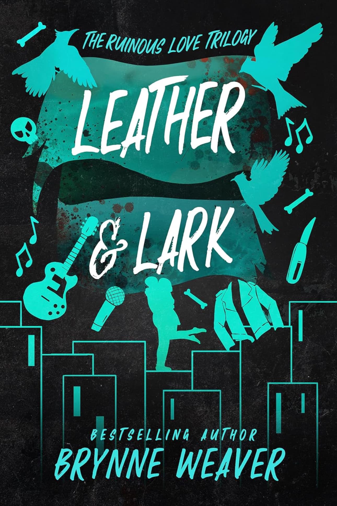 Cover of Leather & Lark by Brynne Weaver
