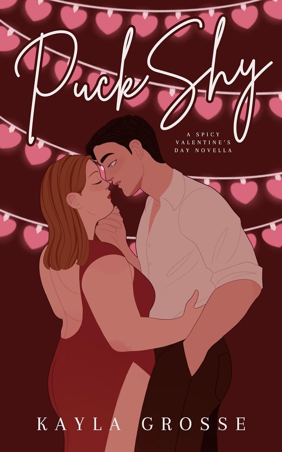 Cover of Puck Shy: A Spicy Valentine's Day Novella by Kayla Grosse