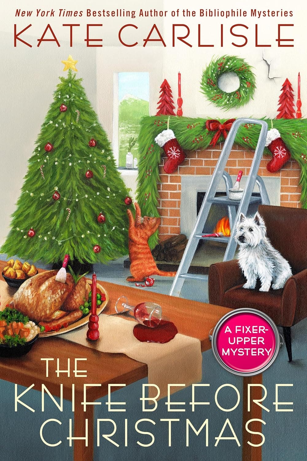 Cover of The Knife Before Christmas by Kate Carlisle