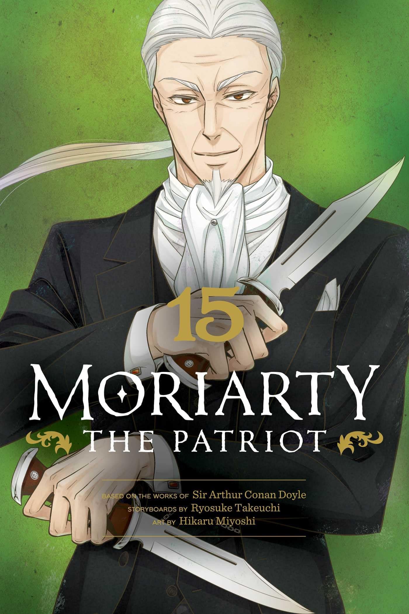 Cover of Moriarty the Patriot, Vol. 15 by Ryōsuke Takeuchi