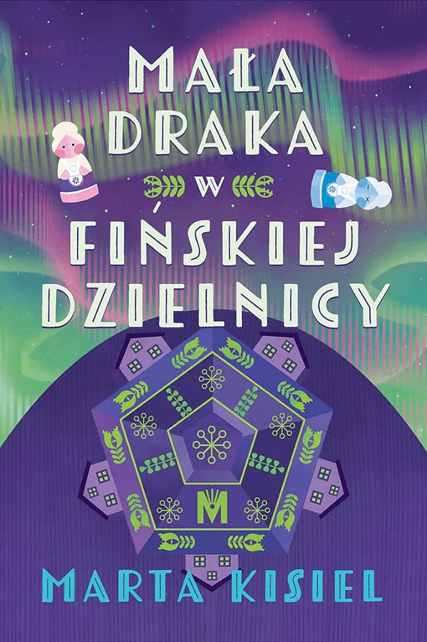 Cover of Mała draka w fińskiej dzielnicy by Marta Kisiel