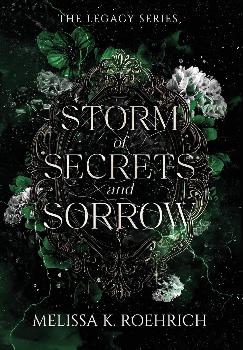 Cover of Storm of Secrets and Sorrow by Melissa K. Roehrich
