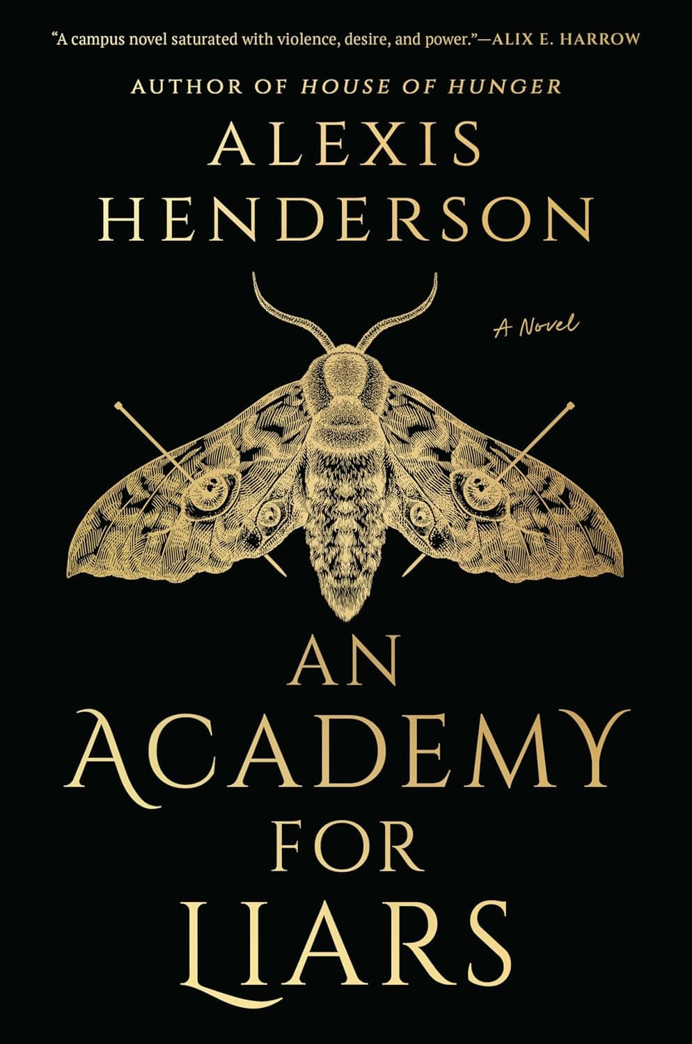 Cover of An Academy for Liars by Alexis Henderson