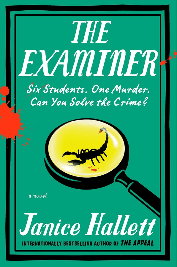 Cover of The Examiner by Janice Hallett