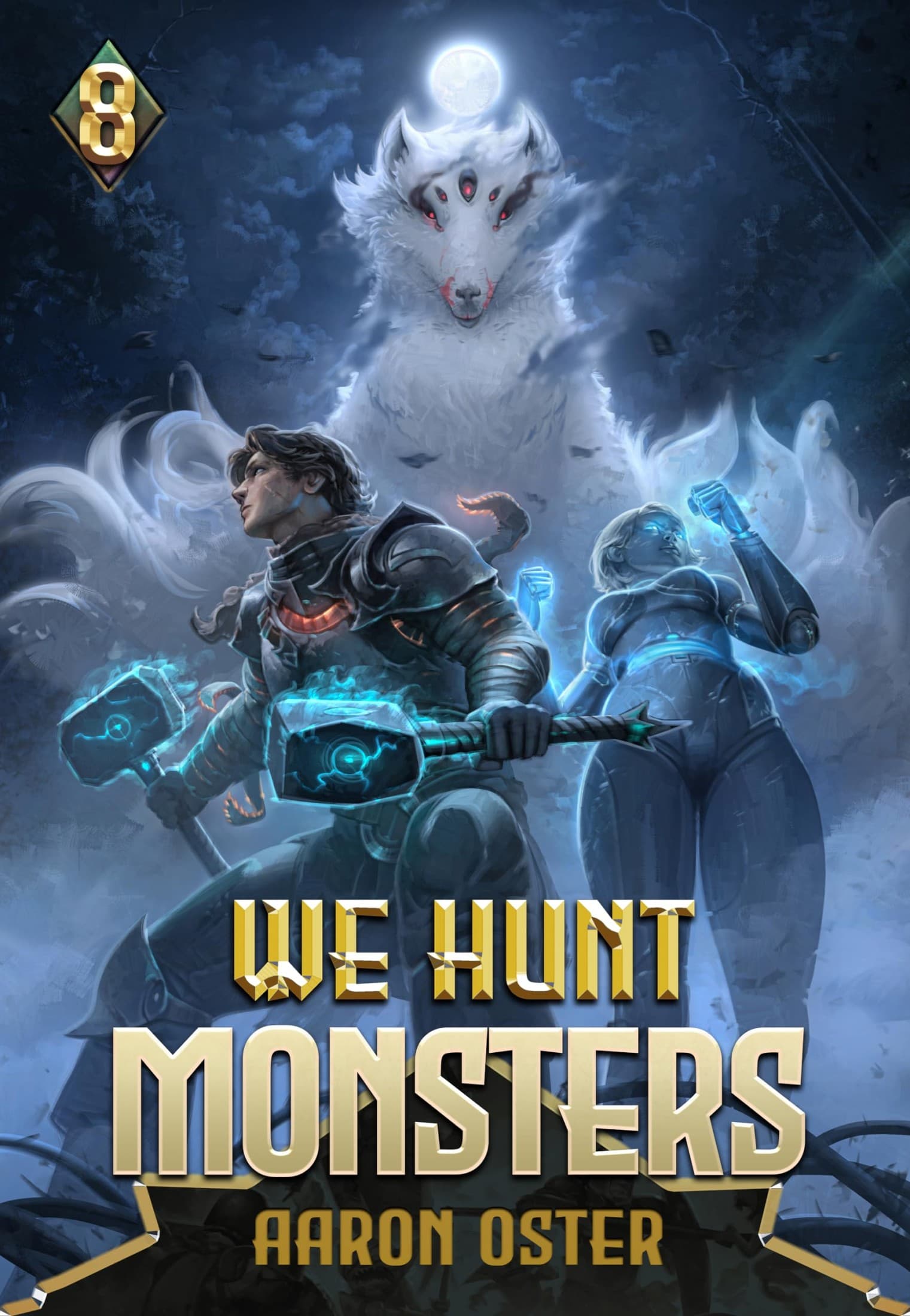 Cover of We Hunt Monsters 8 by Aaron Oster