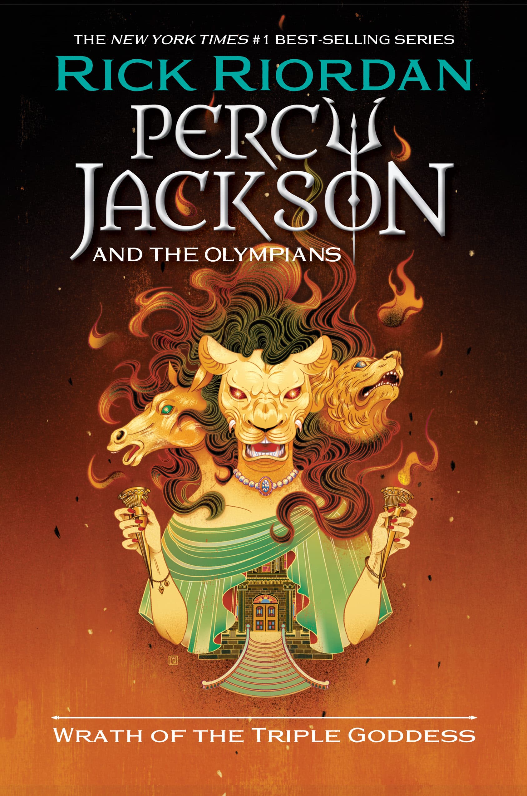 Cover of Wrath of the Triple Goddess by Rick Riordan