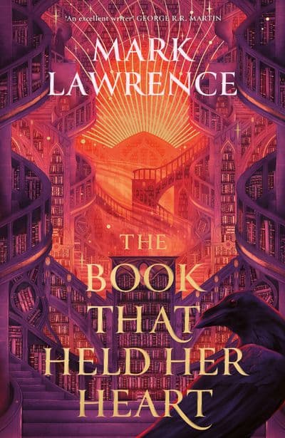 Cover of The Book that Held Her Heart by Mark Lawrence