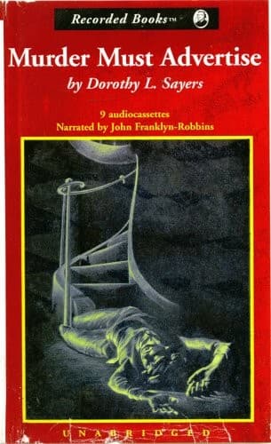 Cover of Murder Must Advertise by Dorothy L. Sayers