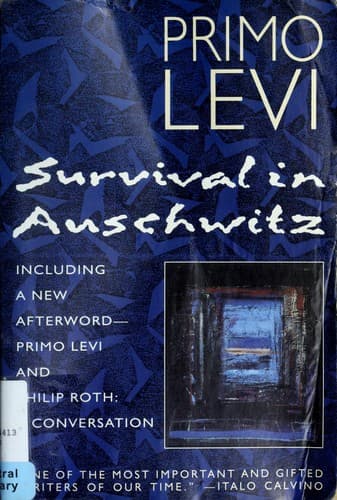 Cover of If This Is a Man (Survival in Auschwitz) by Primo Levi