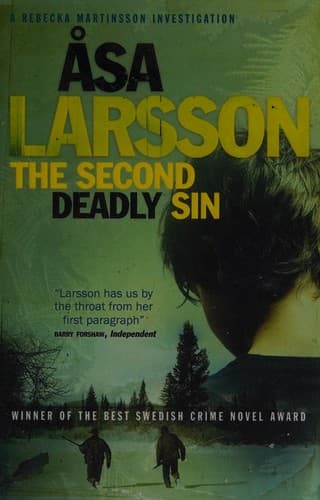 Cover of The Second Deadly Sin by Åsa Larsson