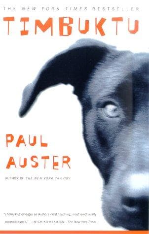 Cover of Timbuktu by Paul Auster