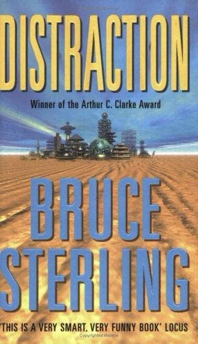 Cover of Distraction by Bruce Sterling