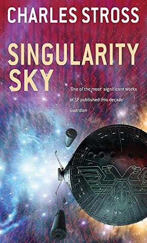 Cover of Singularity Sky by Charles Stross