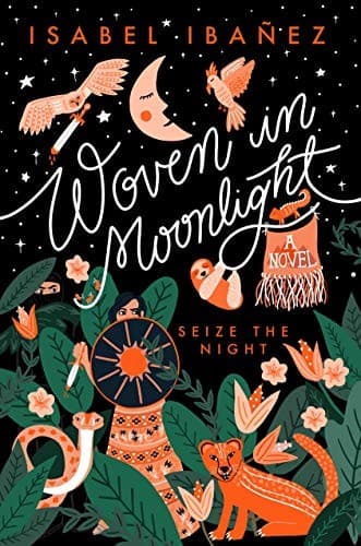 Cover of Woven in Moonlight by Isabel Ibañez