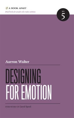 Cover of Designing for Emotion by Aaron Walter