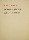 Cover of Wage Labour and Capital by Karl Marx