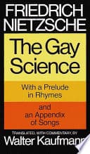 Cover of The Gay Science by Friedrich Nietzsche