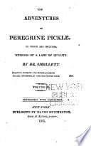 Cover of The Adventures of Peregrine Pickle by Tobias Smollett