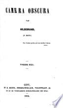 Cover of Camera obscura by Nicolaas Beets
