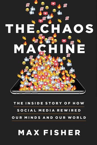 Cover of The Chaos Machine by Max Fisher