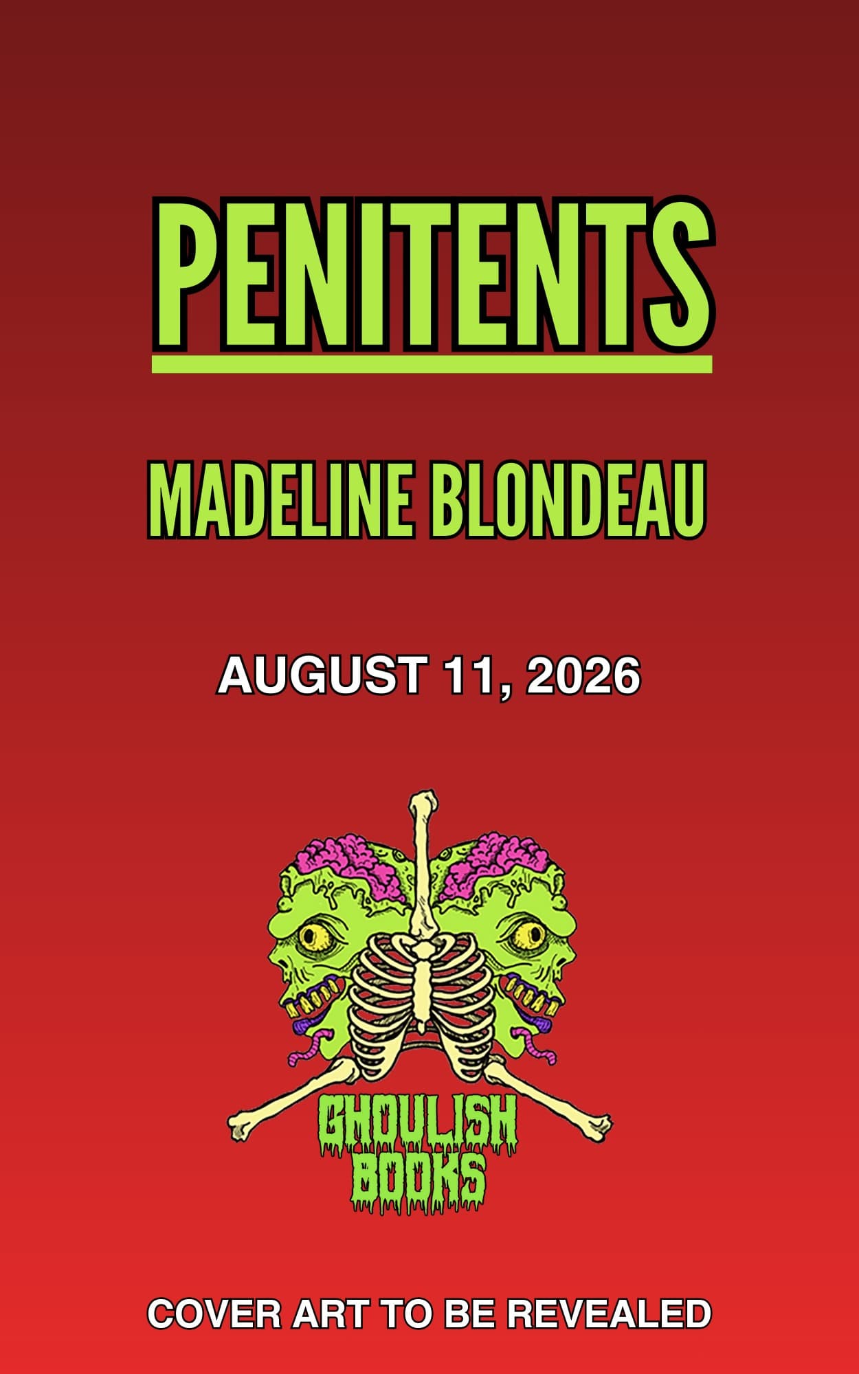 Cover of Penitents by Madeline Blondeau