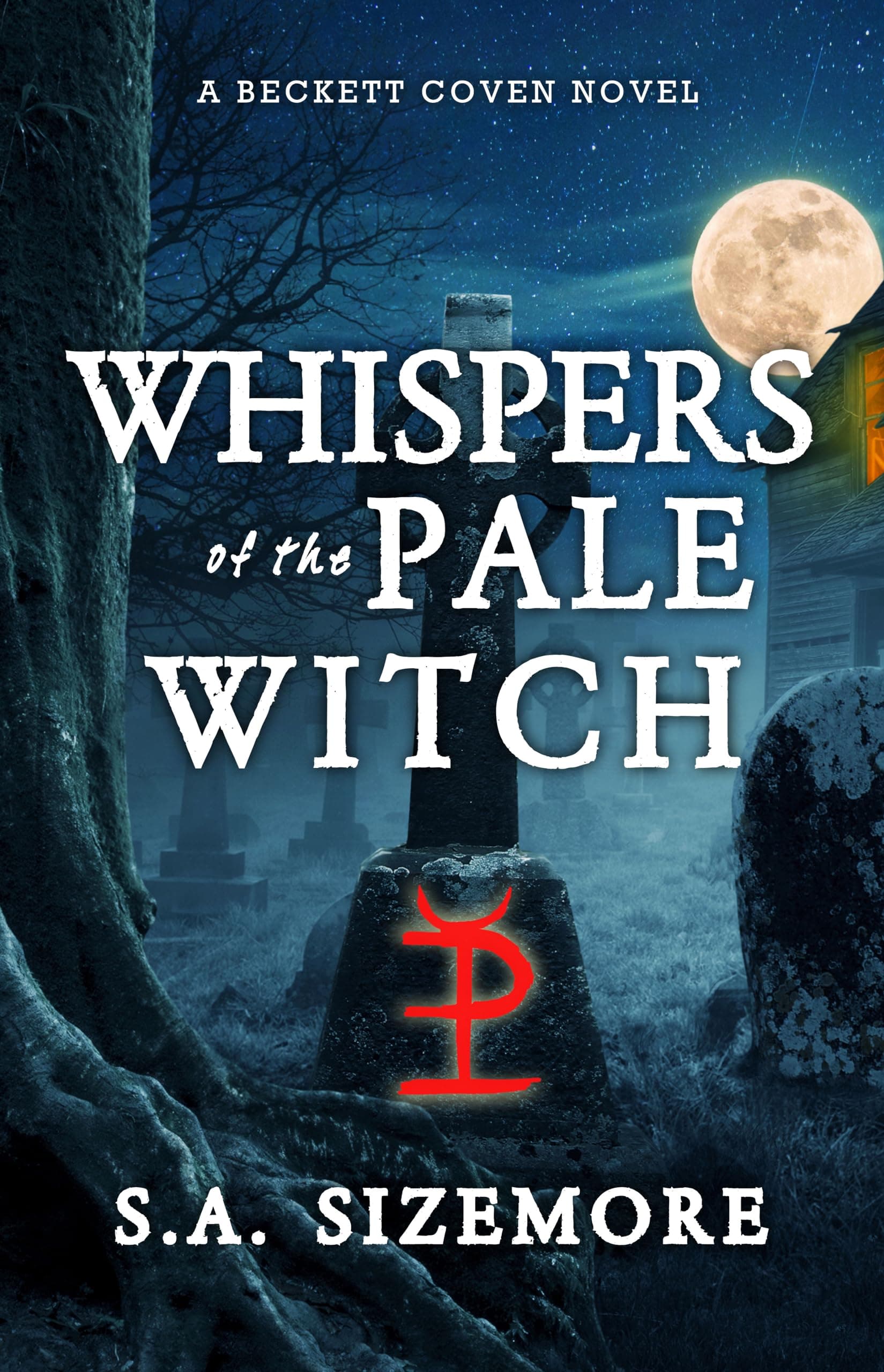 Cover of Whispers of the Pale Witch by S.A. Sizemore