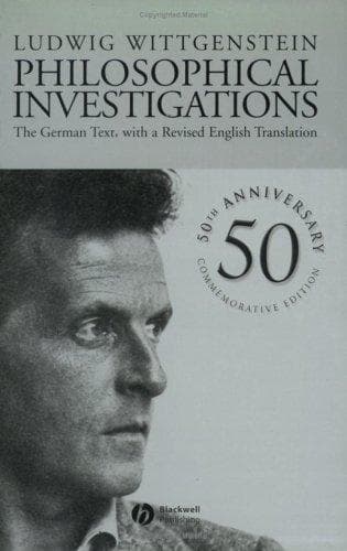 Cover of Philosophical investigations by Ludwig Wittgenstein
