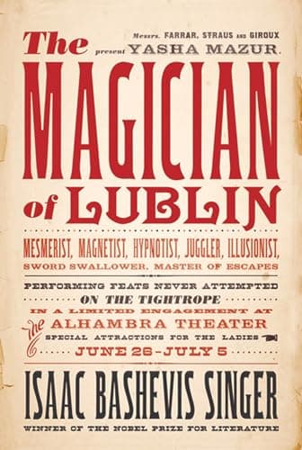Cover of The Magician of Lublin by Isaac Bashevis Singer