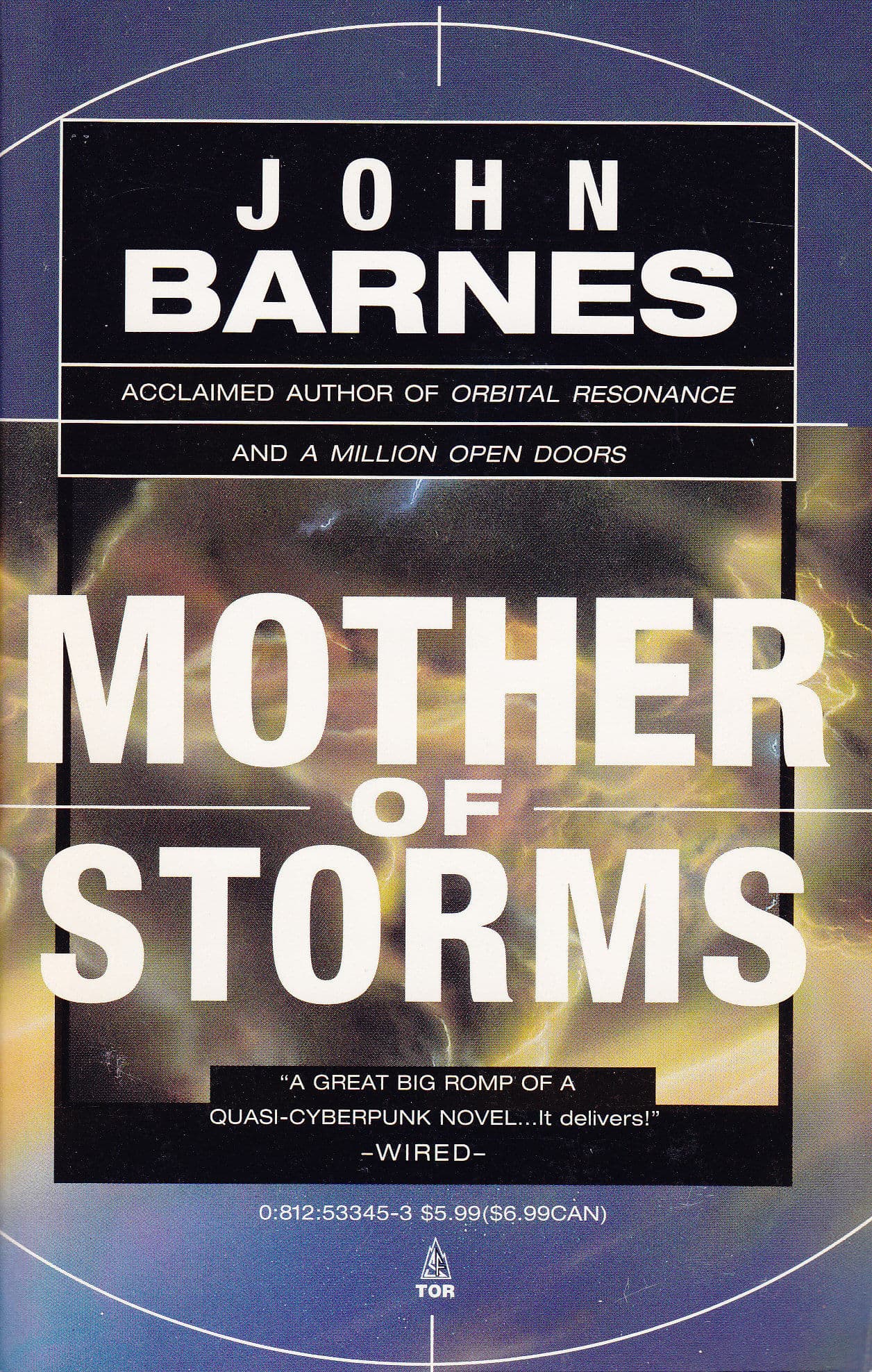Cover of Mother of Storms by John Barnes