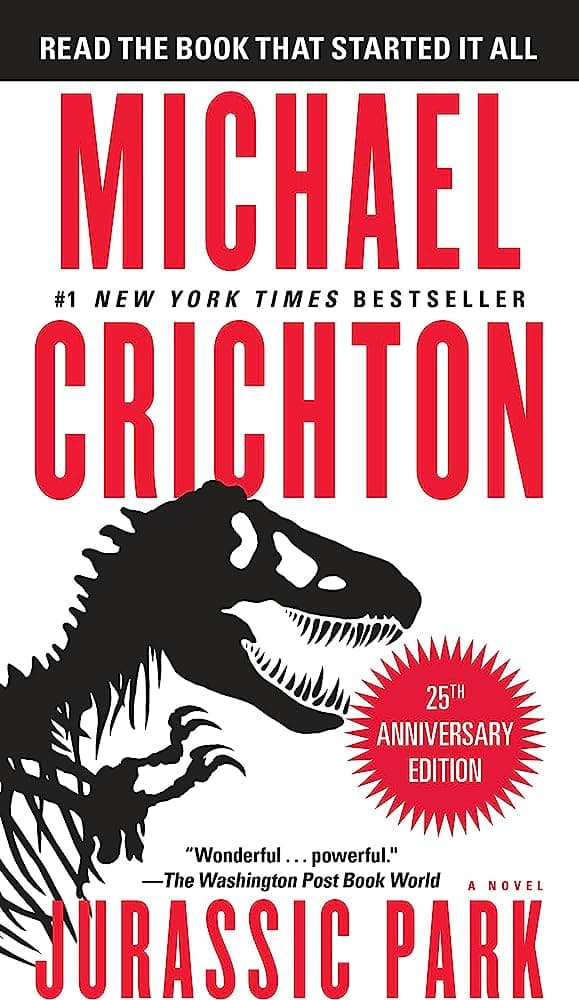 Cover of Jurassic Park by Michael Crichton