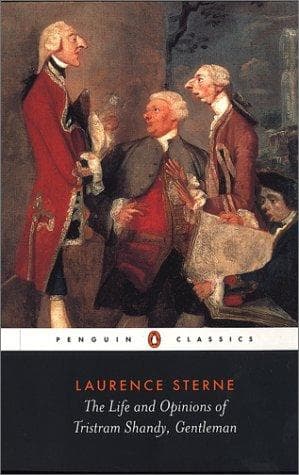 Cover of The Life and Opinions of Tristram Shandy by Laurence Sterne